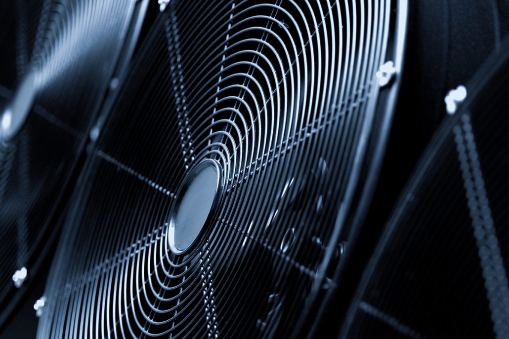 Ventilator vertoeren